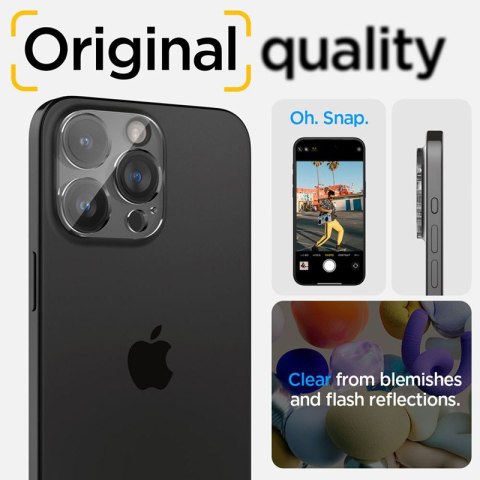 Spigen Optik.TR Camera Protector - Szkło ochronne na obiektyw do iPhone 15 Pro / 15 Pro Max / iPhone 14 Pro / 14 Pro Max (2 szt) Spigen Spigen Optik.TR Camera Protector - Szkło ochronne na obiektyw do iPhone 15 Pro / 15 Pro Max / iPhone 14 Pro / 14 Pro Max (2 szt) Spigen