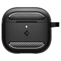 Spigen Rugged Armor - Etui do Apple AirPods 4 (Matte Black) Spigen