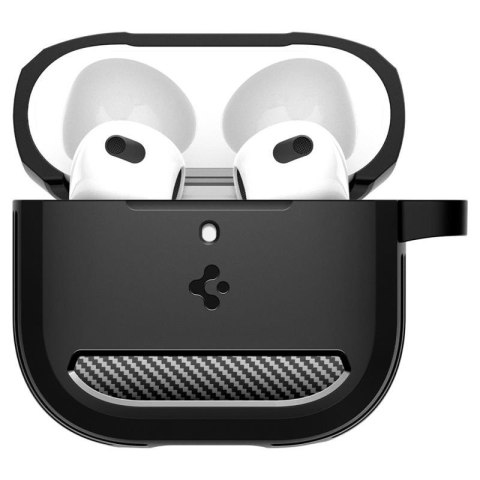 Spigen Rugged Armor - Etui do Apple AirPods 4 (Matte Black) Spigen Spigen Rugged Armor - Etui do Apple AirPods 4 (Matte Black) Spigen