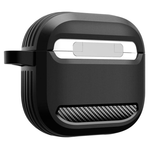 Spigen Rugged Armor - Etui do Apple AirPods 4 (Matte Black) Spigen Spigen Rugged Armor - Etui do Apple AirPods 4 (Matte Black) Spigen