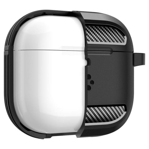 Spigen Rugged Armor - Etui do Apple AirPods 4 (Matte Black) Spigen Spigen Rugged Armor - Etui do Apple AirPods 4 (Matte Black) Spigen