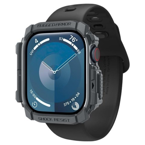 Spigen Rugged Armor - Obudowa do Apple Watch 10 46 mm (Dark Grey) Spigen Spigen Rugged Armor - Obudowa do Apple Watch 10 46 mm (Dark Grey) Spigen