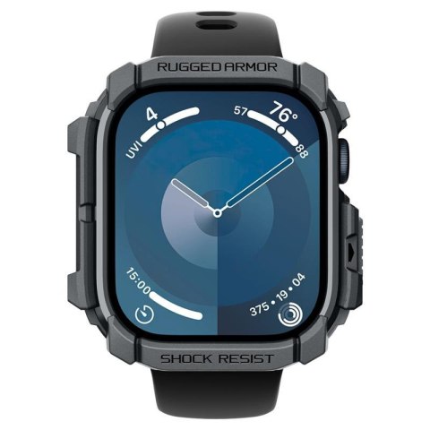 Spigen Rugged Armor - Obudowa do Apple Watch 10 46 mm (Dark Grey) Spigen Spigen Rugged Armor - Obudowa do Apple Watch 10 46 mm (Dark Grey) Spigen