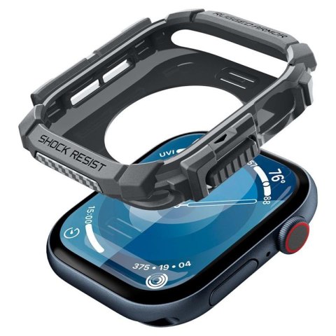Spigen Rugged Armor - Obudowa do Apple Watch 10 46 mm (Dark Grey) Spigen Spigen Rugged Armor - Obudowa do Apple Watch 10 46 mm (Dark Grey) Spigen