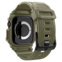 Spigen Rugged Armor Pro - Pasek z obudową do Apple Watch 10 46 mm (Vintage Khaki) Spigen