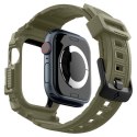 Spigen Rugged Armor Pro - Pasek z obudową do Apple Watch 10 46 mm (Vintage Khaki) Spigen