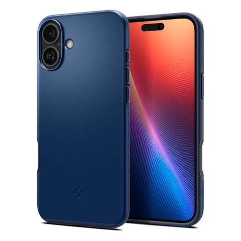 Spigen Thin Fit Mag MagSafe - Etui do iPhone 16 (Navy Blue) Spigen Spigen Thin Fit Mag MagSafe - Etui do iPhone 16 (Navy Blue) Spigen