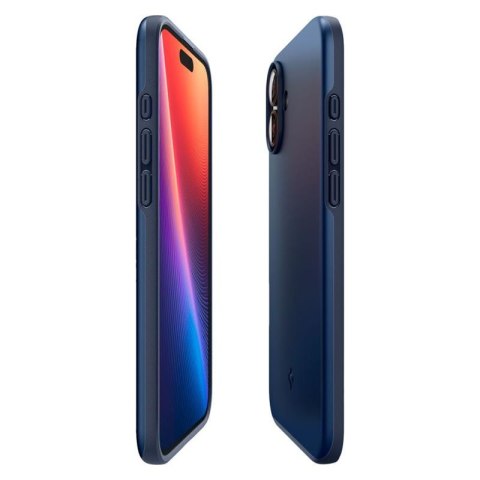 Spigen Thin Fit Mag MagSafe - Etui do iPhone 16 (Navy Blue) Spigen Spigen Thin Fit Mag MagSafe - Etui do iPhone 16 (Navy Blue) Spigen