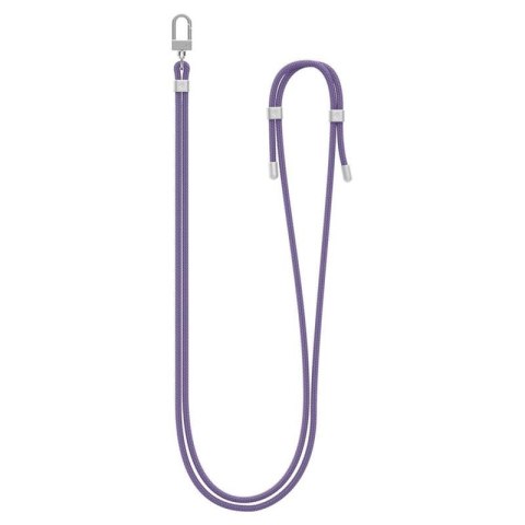 Spigen Universal Strap Set Crossbody & Wrist - Pasek do telefonu na ramię + na nadgarstek (Deep Purple) Spigen Spigen Universal Strap Set Crossbody & Wrist - Pasek do telefonu na ramię + na nadgarstek (Deep Purple) Spigen