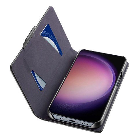 Cellularline Book Case - Etui Samsung Galaxy S24 Ultra (czarny) Cellularline Cellularline Book Case - Etui Samsung Galaxy S24 Ultra (czarny) Cellularline