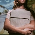 Incase Crosstown Sleeve with Woolenex - Pokrowiec z kieszenią MacBook Pro 14" (M4/M3/M2/M1/2024-2021) (Limestone) Incase