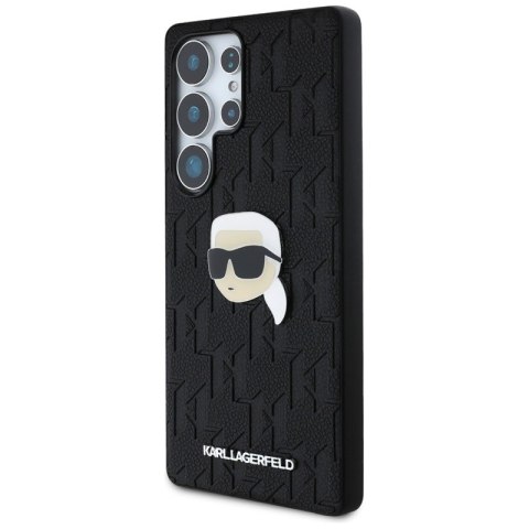 Karl Lagerfeld Leather Monogram Pin Logo Karl Head - Etui Samsung Galaxy S25 Ultra (czarny) Karl Lagerfeld Karl Lagerfeld Leather Monogram Pin Logo Karl Head - Etui Samsung Galaxy S25 Ultra (czarny) Karl Lagerfeld