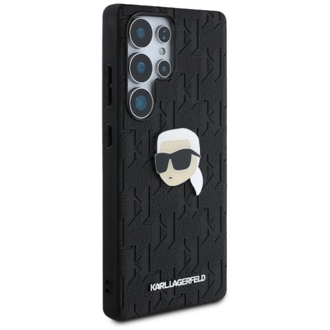 Karl Lagerfeld Leather Monogram Pin Logo Karl Head - Etui Samsung Galaxy S25 Ultra (czarny) Karl Lagerfeld Karl Lagerfeld Leather Monogram Pin Logo Karl Head - Etui Samsung Galaxy S25 Ultra (czarny) Karl Lagerfeld