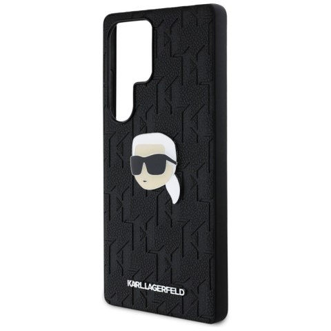 Karl Lagerfeld Leather Monogram Pin Logo Karl Head - Etui Samsung Galaxy S25 Ultra (czarny) Karl Lagerfeld Karl Lagerfeld Leather Monogram Pin Logo Karl Head - Etui Samsung Galaxy S25 Ultra (czarny) Karl Lagerfeld