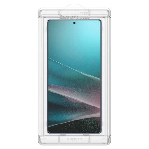 Spigen Elite Shield EZ Fit HD - Szkło hybrydowe do Samsung Galaxy S25 Ultra (Przezroczysty) Spigen Spigen Elite Shield EZ Fit HD - Szkło hybrydowe do Samsung Galaxy S25 Ultra (Przezroczysty) Spigen