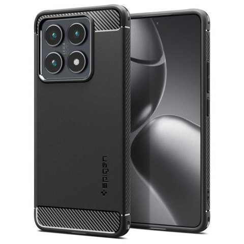 Spigen Rugged Armor - Etui do Xiaomi 14T (Matte Black) Spigen Spigen Rugged Armor - Etui do Xiaomi 14T (Matte Black) Spigen