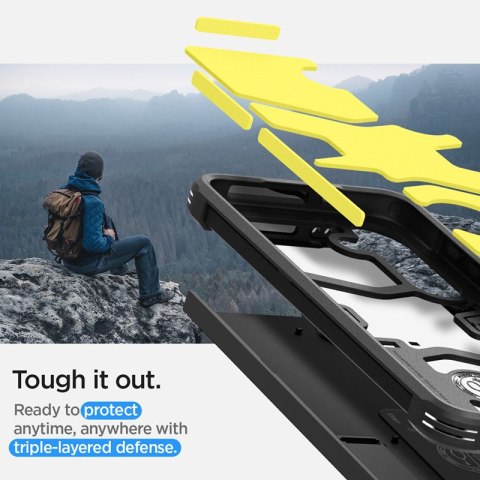 Spigen Tough Armor - Etui do Samsung Galaxy S24+ (Czarny) Spigen Spigen Tough Armor - Etui do Samsung Galaxy S24+ (Czarny) Spigen