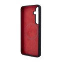 AMG Silicone Carbon Pattern MagSafe - Etui Samsung Galaxy S24+ (czarny) AMG
