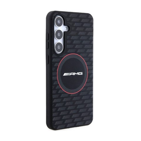AMG Silicone Carbon Pattern MagSafe - Etui Samsung Galaxy S24 (czarny) AMG AMG Silicone Carbon Pattern MagSafe - Etui Samsung Galaxy S24 (czarny) AMG