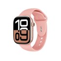 Crong Liquid - Pasek do Apple Watch 38/40/41/42mm (łososiowy) Crong