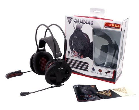Gamdias Hebe V2 - Słuchawki stereofoniczne dla graczy z mikrofonem (PC-PS4) Gamdias Gamdias Hebe V2 - Słuchawki stereofoniczne dla graczy z mikrofonem (PC-PS4) Gamdias