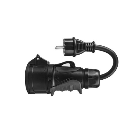 Green Cell - Przejściówka Schuko 230V do Adapter Siłowy Czerwony CEE 16A 400V 5P Green Cell Green Cell - Przejściówka Schuko 230V do Adapter Siłowy Czerwony CEE 16A 400V 5P Green Cell
