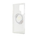 Guess IML Flowers Wreath MagSafe - Etui Samsung Galaxy S24 Ultra (przezroczysty) Guess