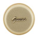 Guess Magnetic Script Metal Logo - Głośnik Bluetooth V5.3 (złoty) Guess