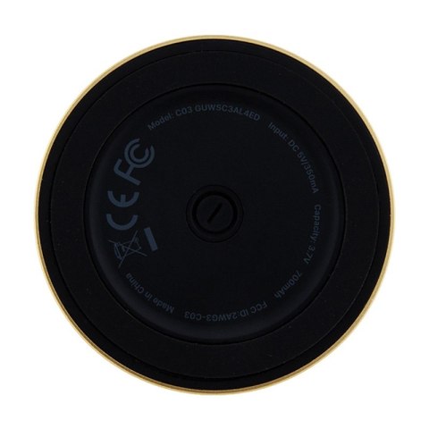 Guess Magnetic Script Metal Logo - Głośnik Bluetooth V5.3 (złoty) Guess Guess Magnetic Script Metal Logo - Głośnik Bluetooth V5.3 (złoty) Guess