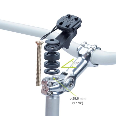 IGrip Universal Biker Stem Splashbox - Uniwersalny uchwyt rowerowy do smartfonów IGrip IGrip Universal Biker Stem Splashbox - Uniwersalny uchwyt rowerowy do smartfonów IGrip