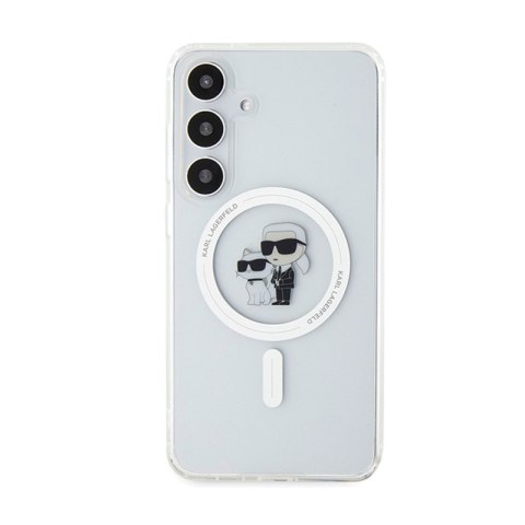 Karl Lagerfeld IML Karl & Choupette MagSafe - Etui Samsung Galaxy S24+ (przezroczysty) Karl Lagerfeld Karl Lagerfeld IML Karl & Choupette MagSafe - Etui Samsung Galaxy S24+ (przezroczysty) Karl Lagerfeld