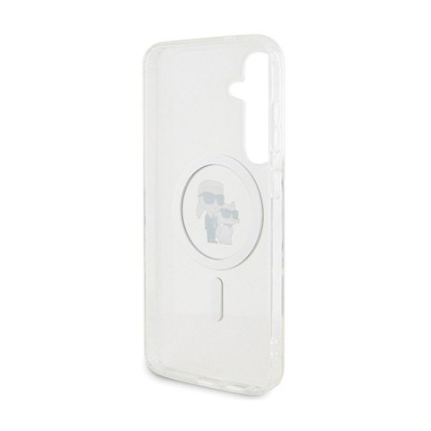 Karl Lagerfeld IML Karl & Choupette MagSafe - Etui Samsung Galaxy S24+ (przezroczysty) Karl Lagerfeld Karl Lagerfeld IML Karl & Choupette MagSafe - Etui Samsung Galaxy S24+ (przezroczysty) Karl Lagerfeld
