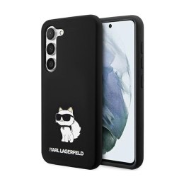 Karl Lagerfeld Silicone Choupette - Etui Samsung Galaxy S24 (czarny) Karl Lagerfeld
