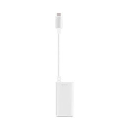 Moshi USB-C to Gigabit Ethernet Adapter - Aluminiowa przejściówka z USB-C na Gigabit Ethernet (srebrny) Moshi