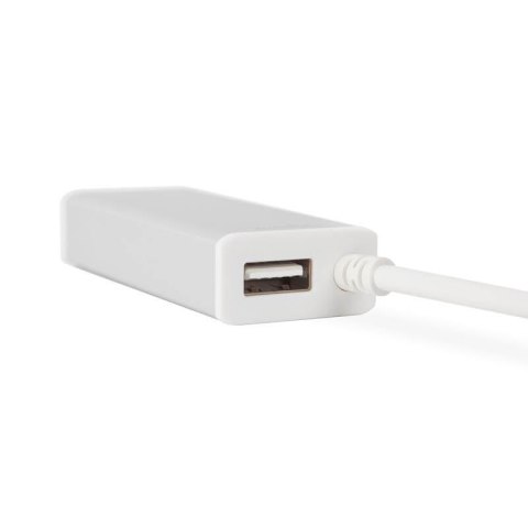 Moshi USB-C to Gigabit Ethernet Adapter - Aluminiowa przejściówka z USB-C na Gigabit Ethernet (srebrny) Moshi Moshi USB-C to Gigabit Ethernet Adapter - Aluminiowa przejściówka z USB-C na Gigabit Ethernet (srebrny) Moshi
