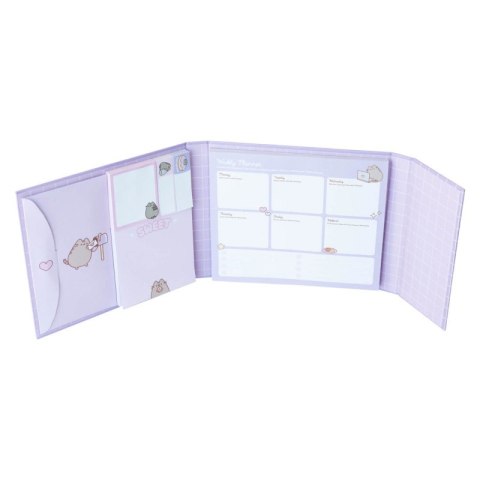 Pusheen - Planner tygodniowy z karteczkami samoprzylepnymi z kolekcji Moments (19,3 x 16,5 cm) Pusheen Pusheen - Planner tygodniowy z karteczkami samoprzylepnymi z kolekcji Moments (19,3 x 16,5 cm) Pusheen