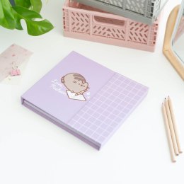 Pusheen - Planner tygodniowy z karteczkami samoprzylepnymi z kolekcji Moments (19,3 x 16,5 cm) Pusheen