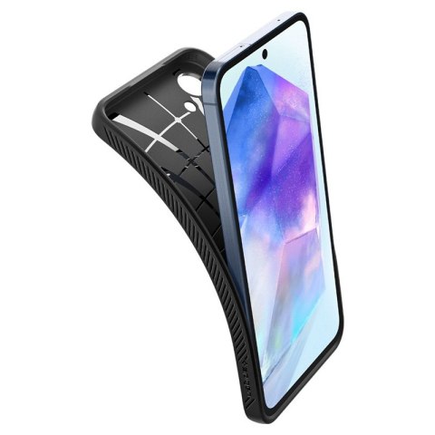 Spigen Liquid Air - Etui do Samsung Galaxy A55 5G (Matte Black) Spigen Spigen Liquid Air - Etui do Samsung Galaxy A55 5G (Matte Black) Spigen