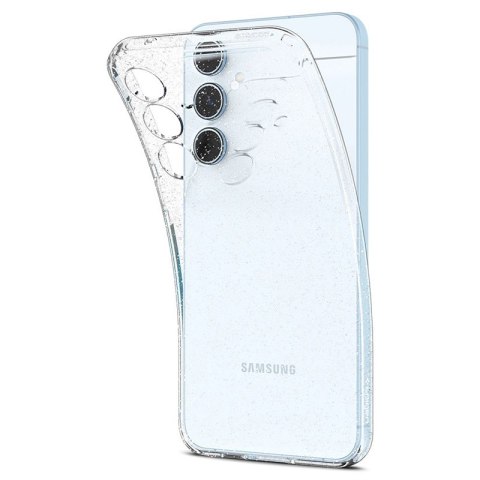 Spigen Liquid Crystal Glitter - Etui do Samsung Galaxy A55 5G (Przezroczysty) Spigen Spigen Liquid Crystal Glitter - Etui do Samsung Galaxy A55 5G (Przezroczysty) Spigen