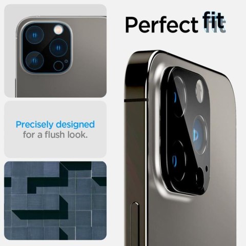 Spigen Optik.TR Camera Lens Protector 2-Pack - Szkło ochronne na obiektyw do iPhone 16 Pro / 16 Pro Max / 15 Pro / 15 Pro Max / Spigen Spigen Optik.TR Camera Lens Protector 2-Pack - Szkło ochronne na obiektyw do iPhone 16 Pro / 16 Pro Max / 15 Pro / 15 Pro Max / Spigen