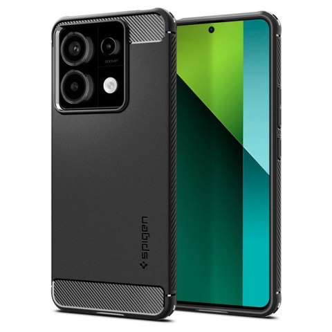 Spigen Rugged Armor - Etui do Xiaomi Redmi Note 13 Pro 5G/POCO X6 5G (Matte Black) Spigen Spigen Rugged Armor - Etui do Xiaomi Redmi Note 13 Pro 5G/POCO X6 5G (Matte Black) Spigen