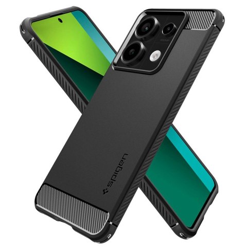 Spigen Rugged Armor - Etui do Xiaomi Redmi Note 13 Pro 5G/POCO X6 5G (Matte Black) Spigen Spigen Rugged Armor - Etui do Xiaomi Redmi Note 13 Pro 5G/POCO X6 5G (Matte Black) Spigen