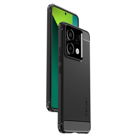Spigen Rugged Armor - Etui do Xiaomi Redmi Note 13 Pro 5G/POCO X6 5G (Matte Black) Spigen Spigen Rugged Armor - Etui do Xiaomi Redmi Note 13 Pro 5G/POCO X6 5G (Matte Black) Spigen