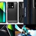 Spigen Rugged Armor - Etui do Xiaomi Redmi Note 13 Pro 5G/POCO X6 5G (Matte Black) Spigen