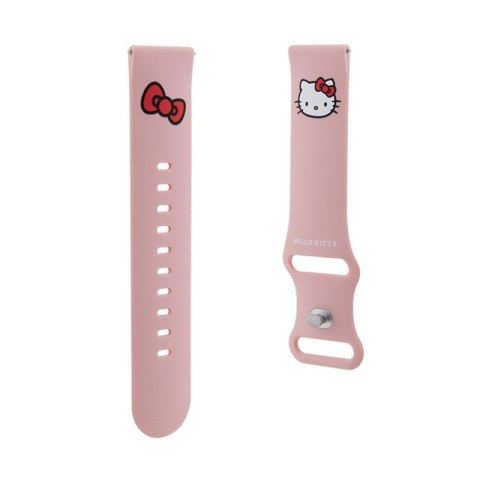 Hello Kitty Silicone Kitty Head - Pasek uniwersalny do smartwatcha 22 mm (różowy) Hello Kitty Hello Kitty Silicone Kitty Head - Pasek uniwersalny do smartwatcha 22 mm (różowy) Hello Kitty