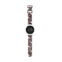 Hello Kitty Silicone Tags Graffiti - Pasek uniwersalny do smartwatcha 22 mm (różowy) Hello Kitty