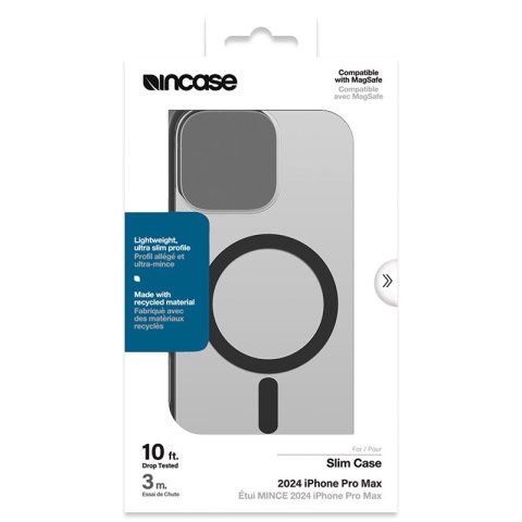 Incase Slim Case MagSafe - Etui iPhone 16 Pro Max (Black) Incase Incase Slim Case MagSafe - Etui iPhone 16 Pro Max (Black) Incase