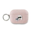 Karl Lagerfeld Monogram Karl & Choupette Head - Etui AirPods Pro 2 (różowy) Karl Lagerfeld