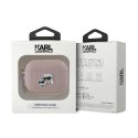 Karl Lagerfeld Monogram Karl & Choupette Head - Etui AirPods Pro 2 (różowy) Karl Lagerfeld