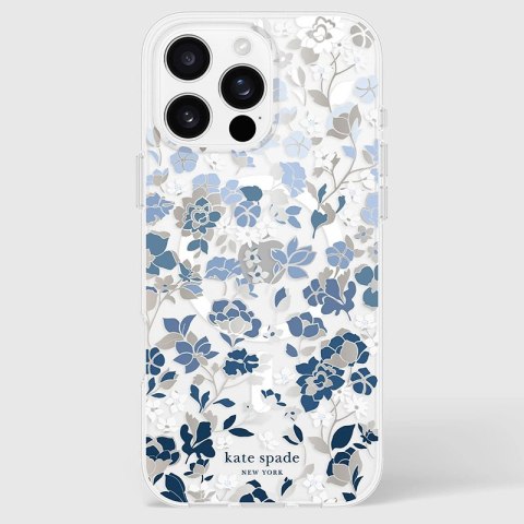 Kate Spade New York Protective Gems MagSafe - Etui iPhone 16 Pro Max (Flowerbed Blue) Kate Spade New York Kate Spade New York Protective Gems MagSafe - Etui iPhone 16 Pro Max (Flowerbed Blue) Kate Spade New York